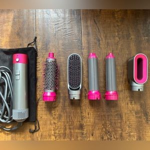 5 in 1 Dyson air wrap dupe- air pro hair tool